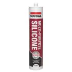 Soudal Multi Purpose Silicone Sealant 270ml  - Black