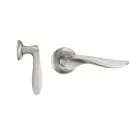 Fortessa Achilles Lever On Rose Handles Privacy Set Satin Nickel 