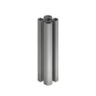 Composite Fence Post Aluminum Grey 1.86M  
