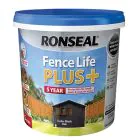 Ronseal Fence Life Plus Tudor Black Oak 5L