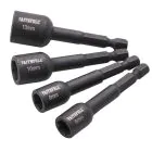 Faithfull 4 Piece Impact Nut Driver Set