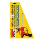 Soudal Red PU Foam Gun - 4 Way Flow Control