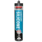 Soudal Plumbers White Sanitary Silicone - 310ml