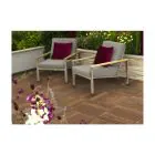 Kilsaran Classic Flags 400 X 400 X 40MM Rustic   Each  (6.25 Per M2)
