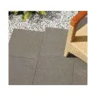 Kilsaran Cashel Flags 400 X 400 X 40MM Charcoal Each   (6.25 Per M2)