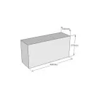 Kilsaran 7.5N 140MM Solid Block Each