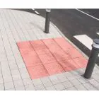 KILSARAN TACTILE PAVING SLAB 400X400X50MM RED EACH (6.25 PIECES PER M2)